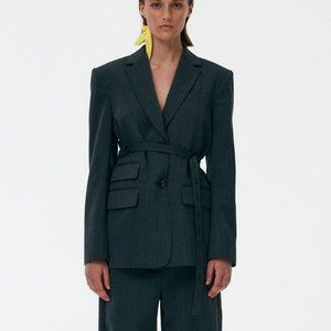 Tibi Luka Suiting Harness Blazer (Size 4)